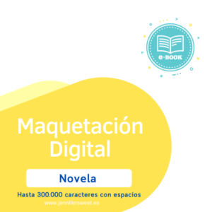 maquetación de novela. Jennifer Sweer